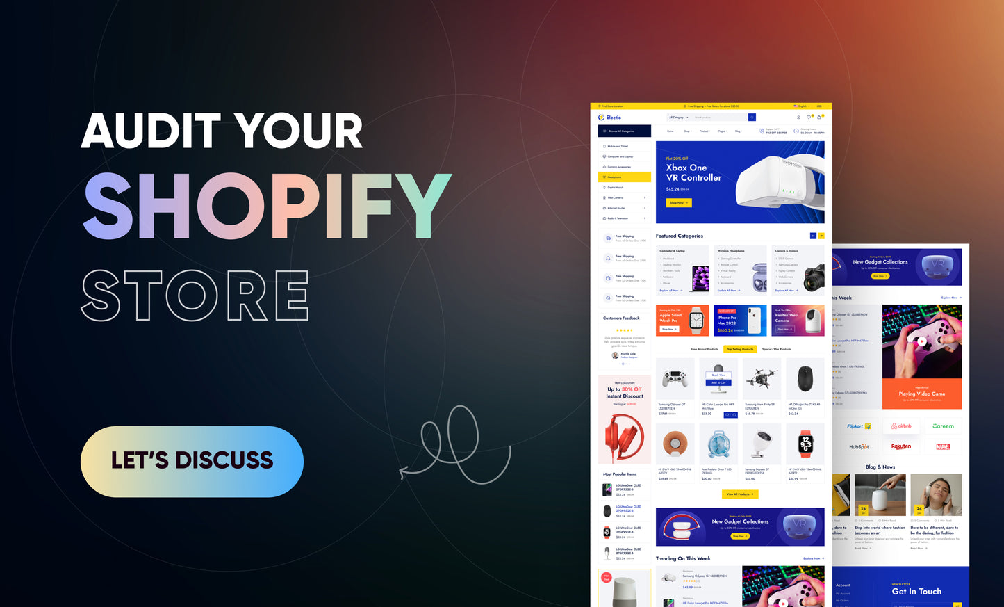 I will audit and review your shopify store to convert better