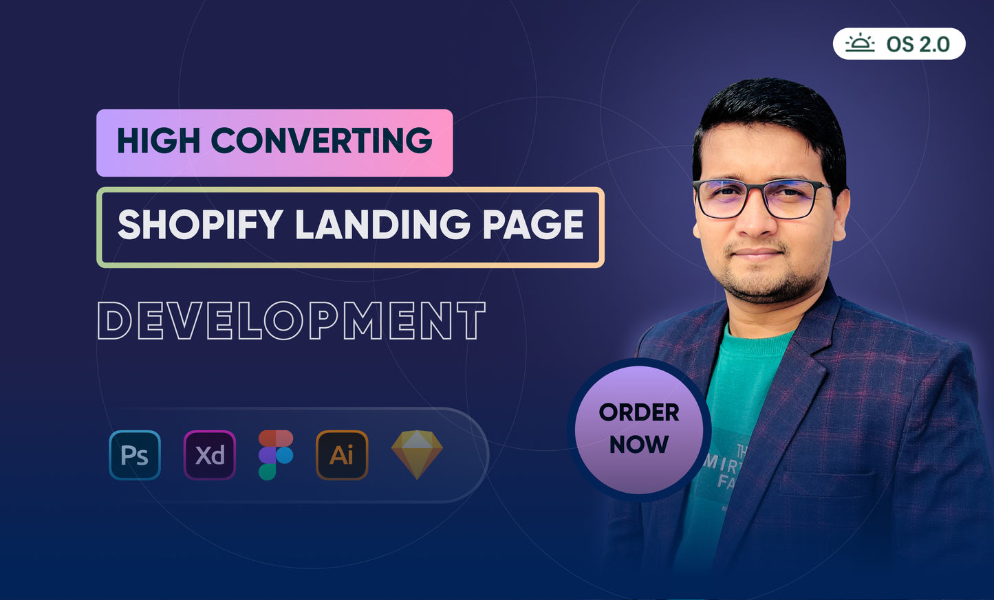 I will develop shopify landing page from your PSD, figma, ai, or xd design