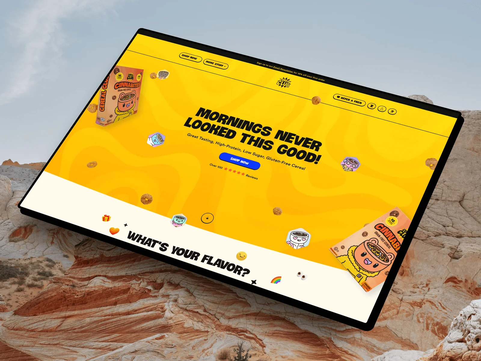 Cinnabites Shopify Website