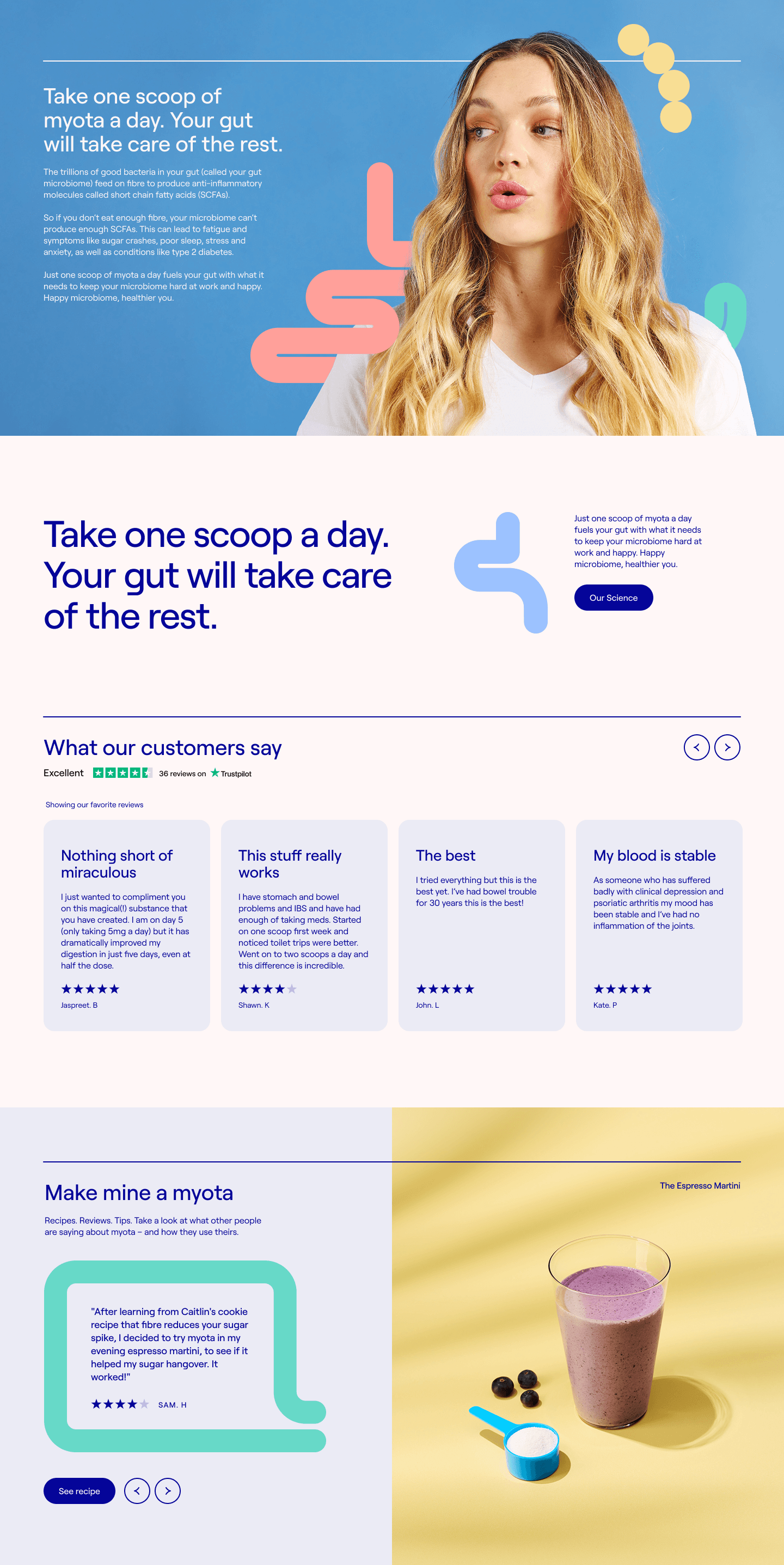 Health & Wellness Shopify Website