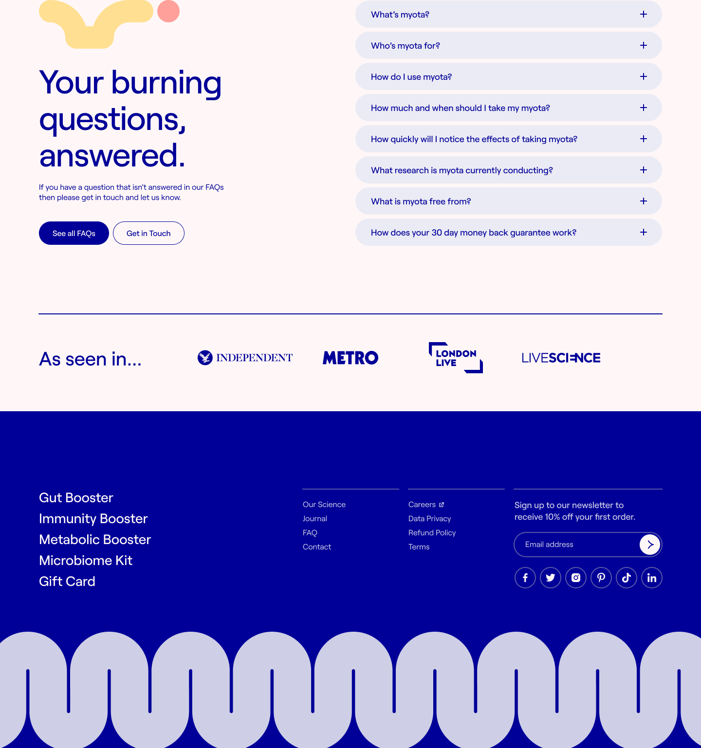 Health & Wellness Shopify Website