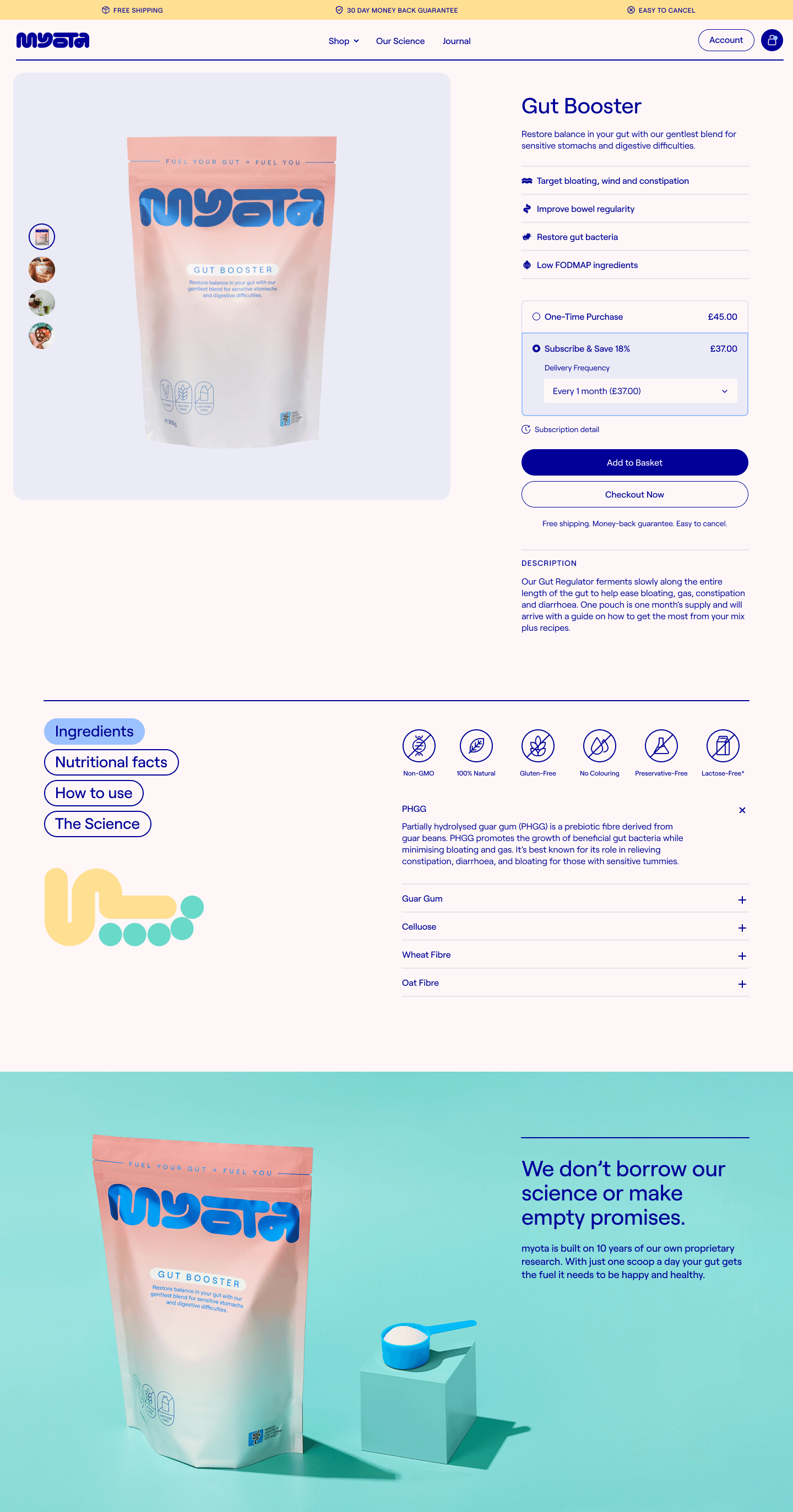 Health & Wellness Shopify Website