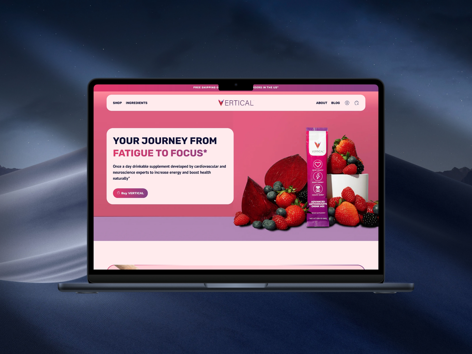Vertical – E-commerce Web Design & Development