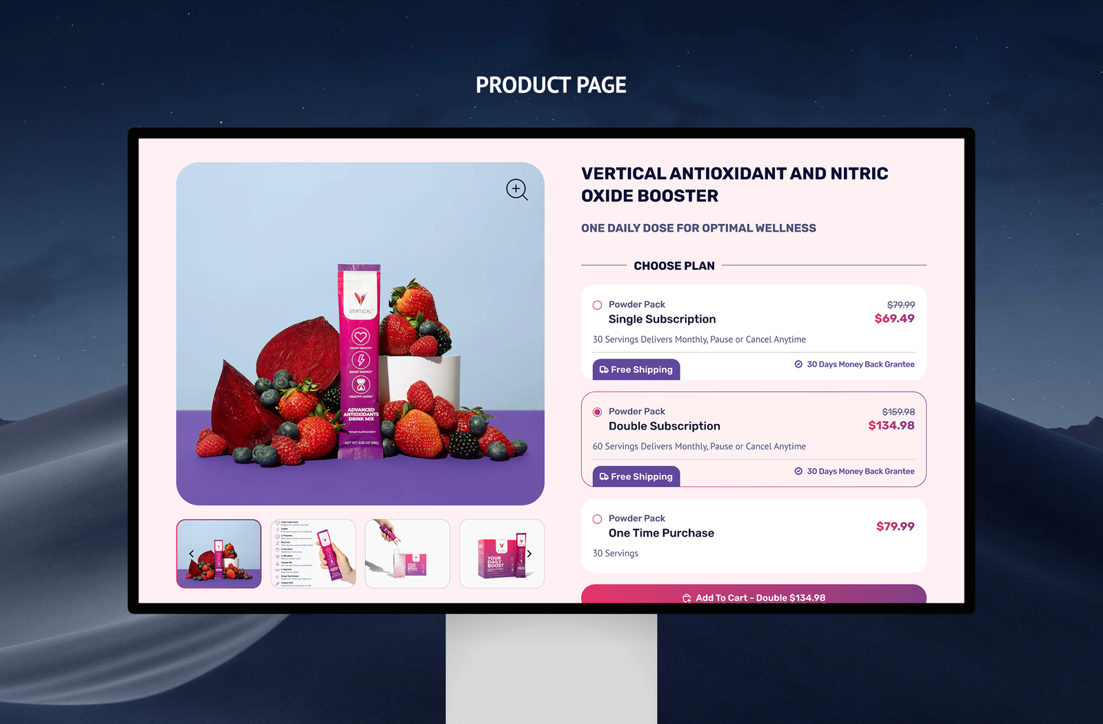 Vertical – E-commerce Web Design & Development