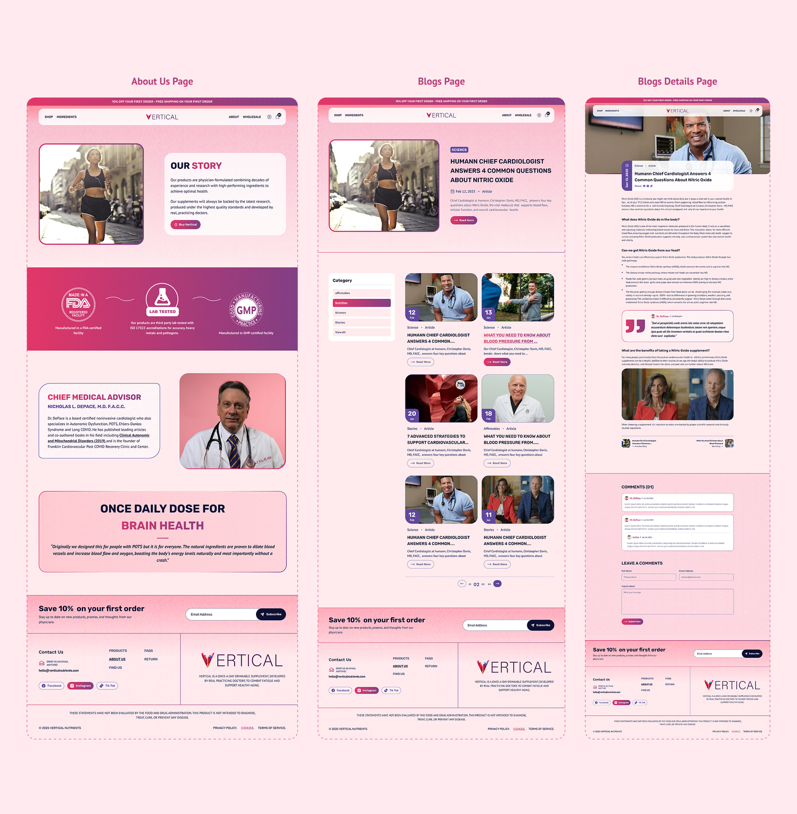 Vertical – E-commerce Web Design & Development