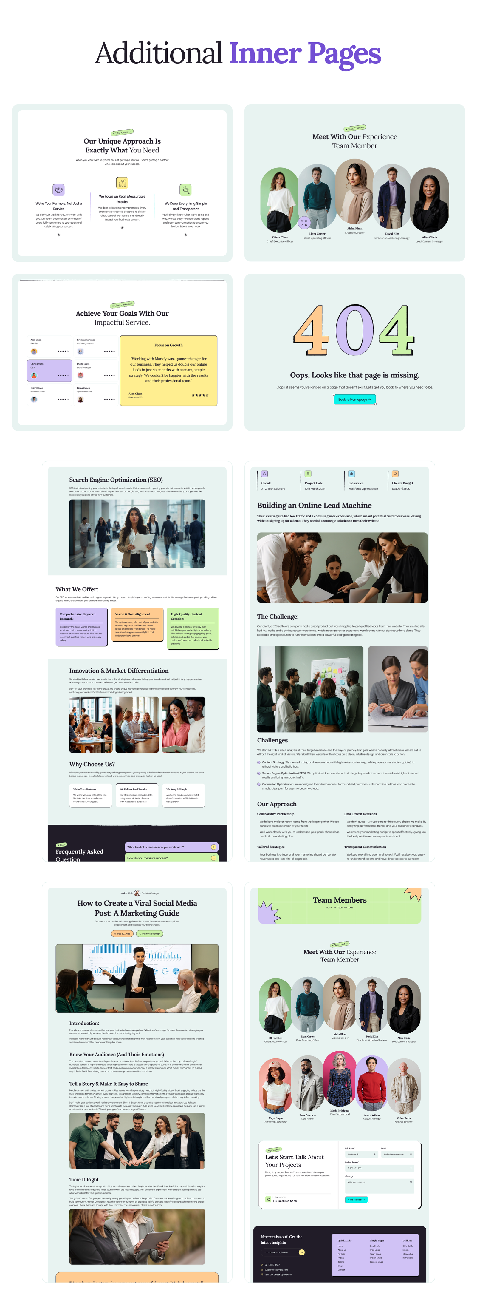 Ritoze – Portfolio & Creative Agency website