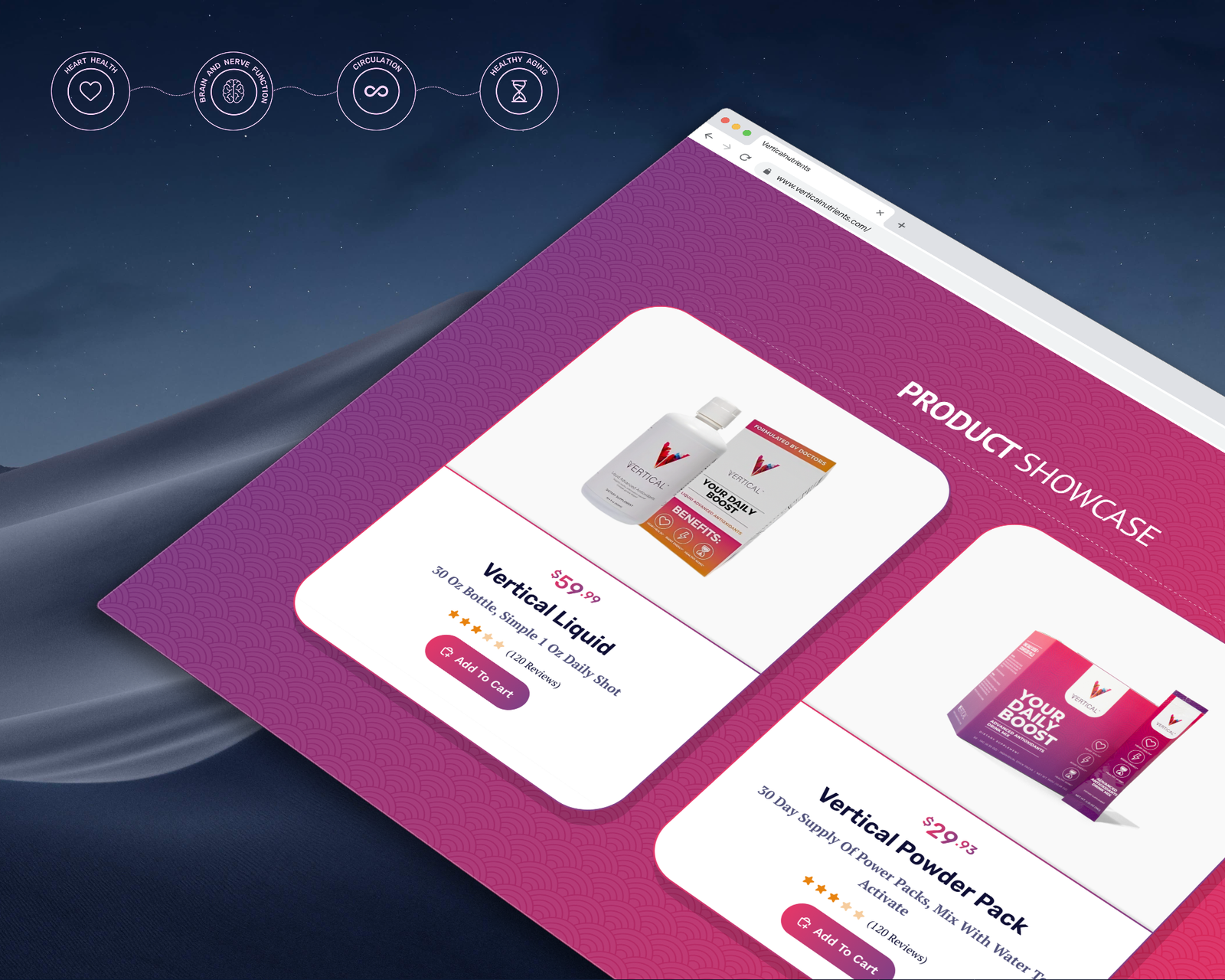 Vertical – E-commerce Web Design & Development