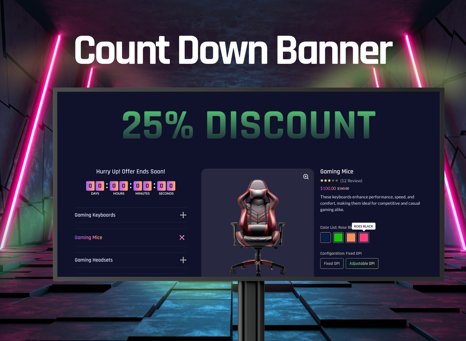 Gaming Accessories Website