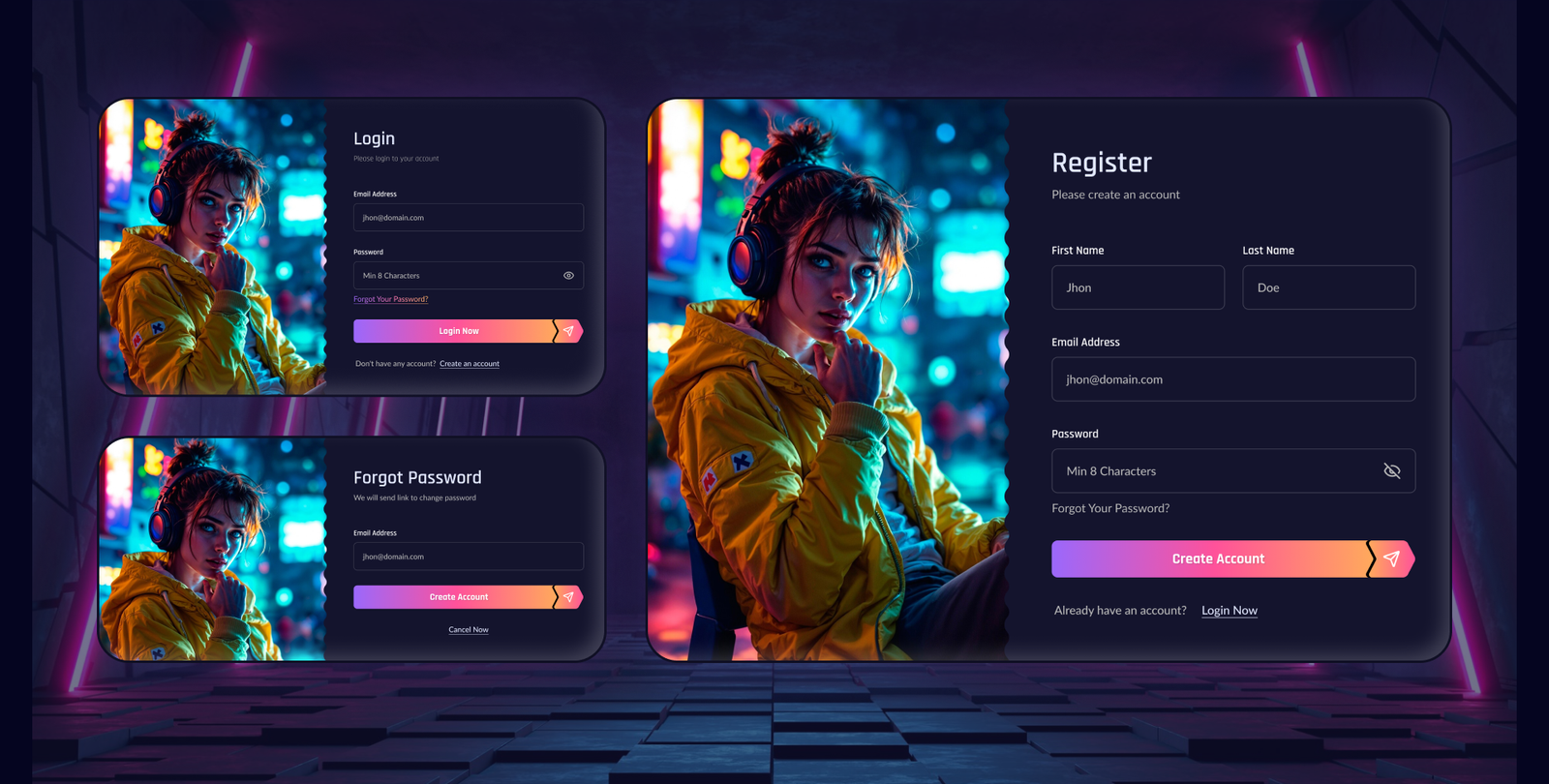 Gaming Accessories Website