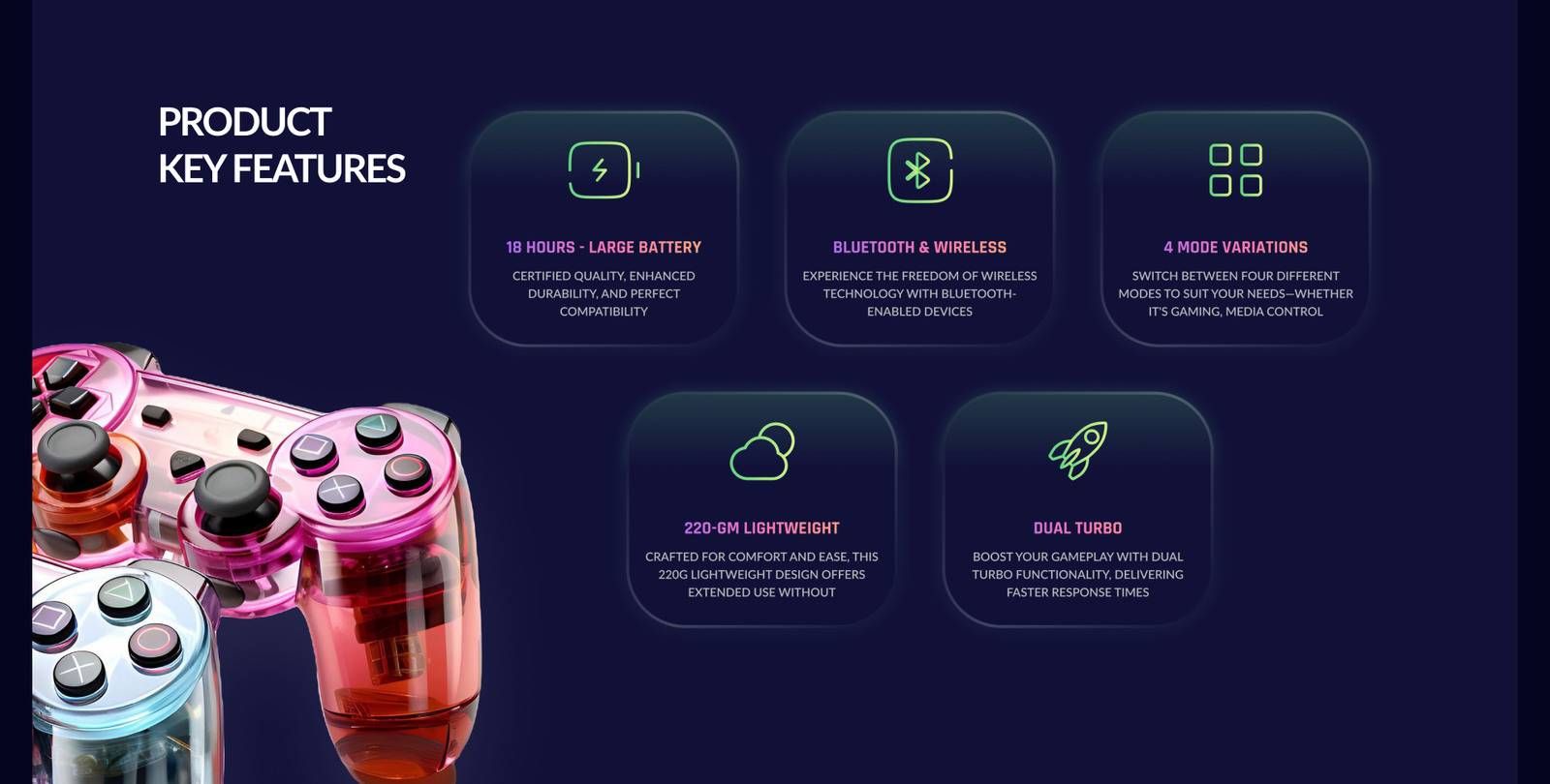 Gaming Accessories Website