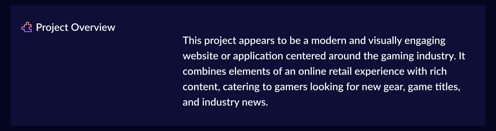 Gaming Accessories Website