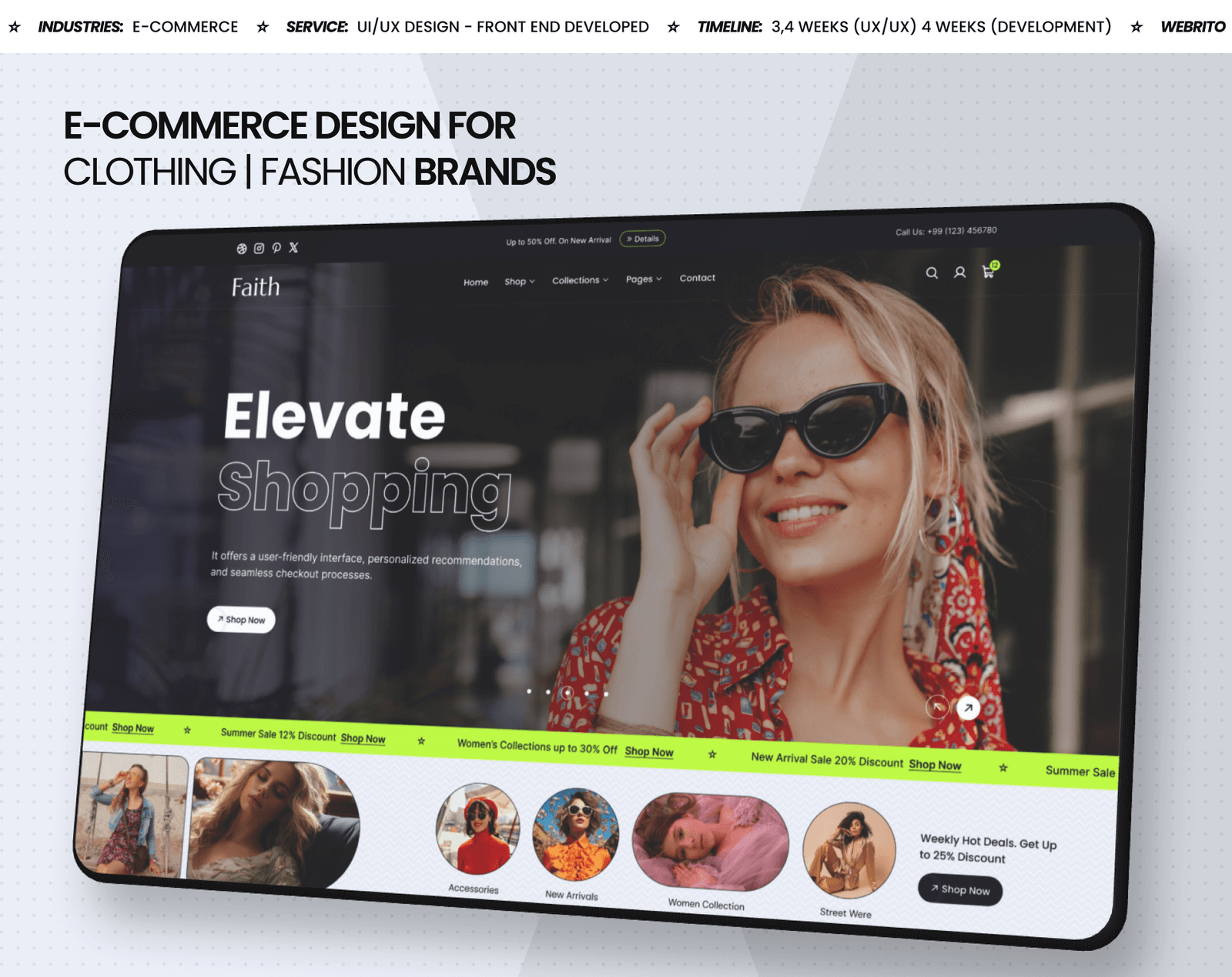 E-commerce Design for Clothing | Fashion Brands