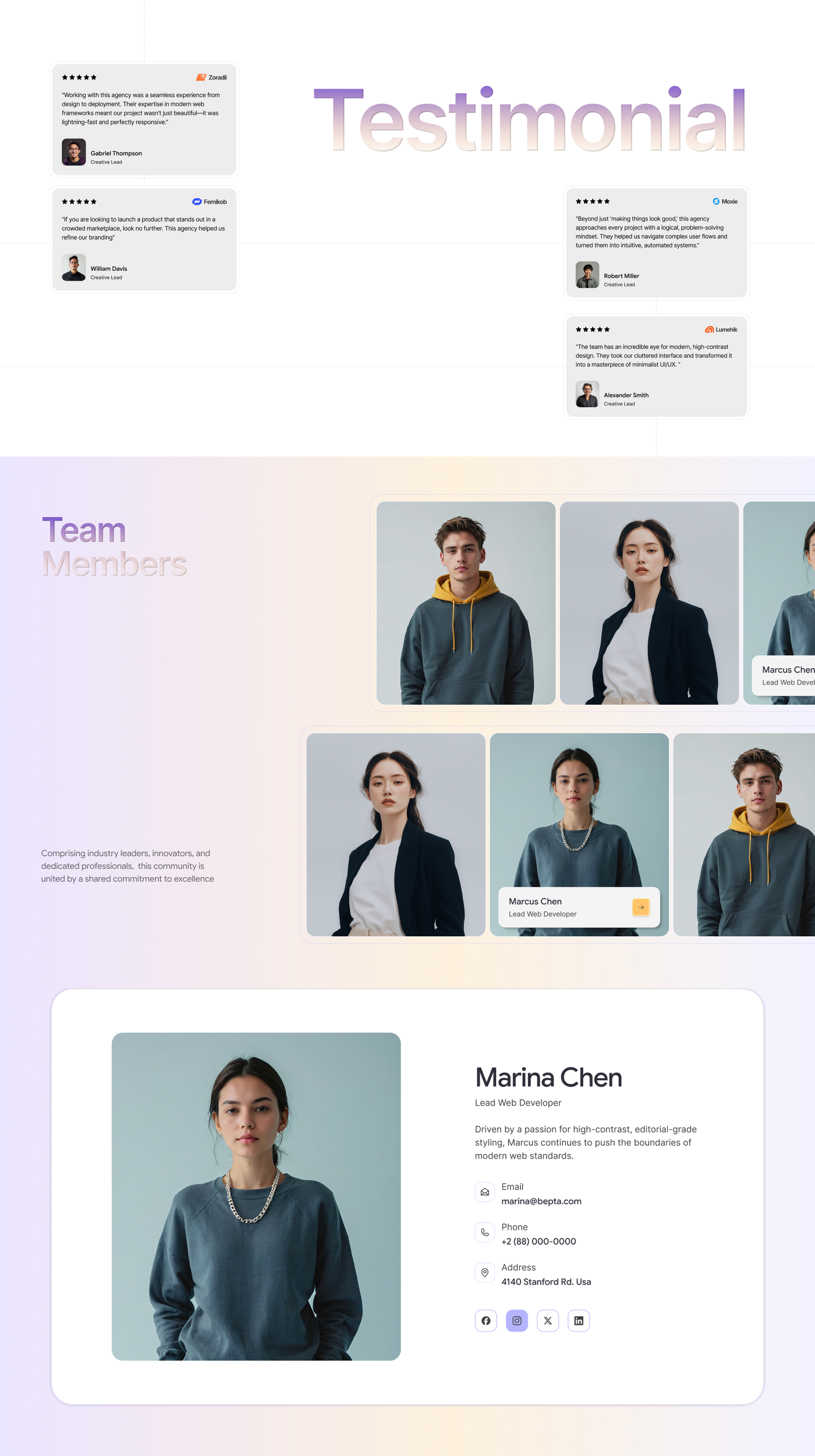 Bepta – Portfolio & Agency Webflow Template