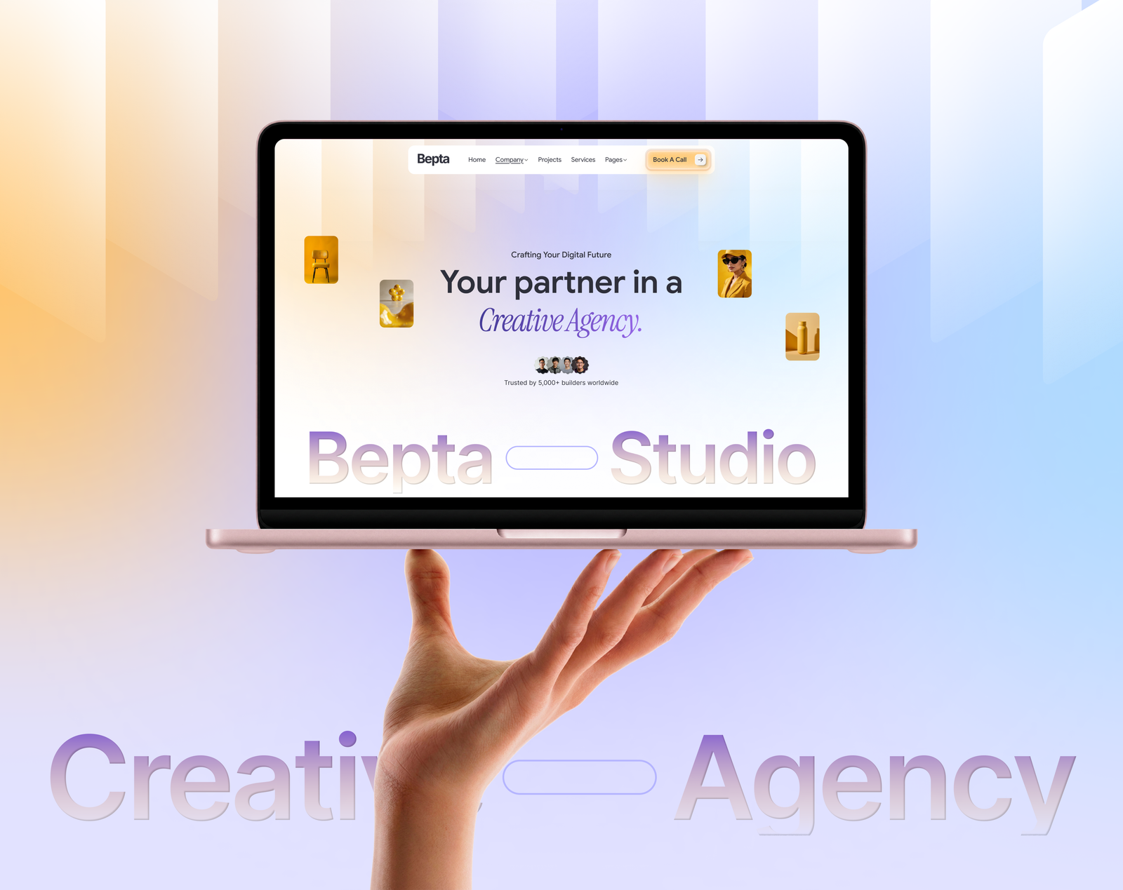 Bepta – Portfolio & Agency Webflow Template
