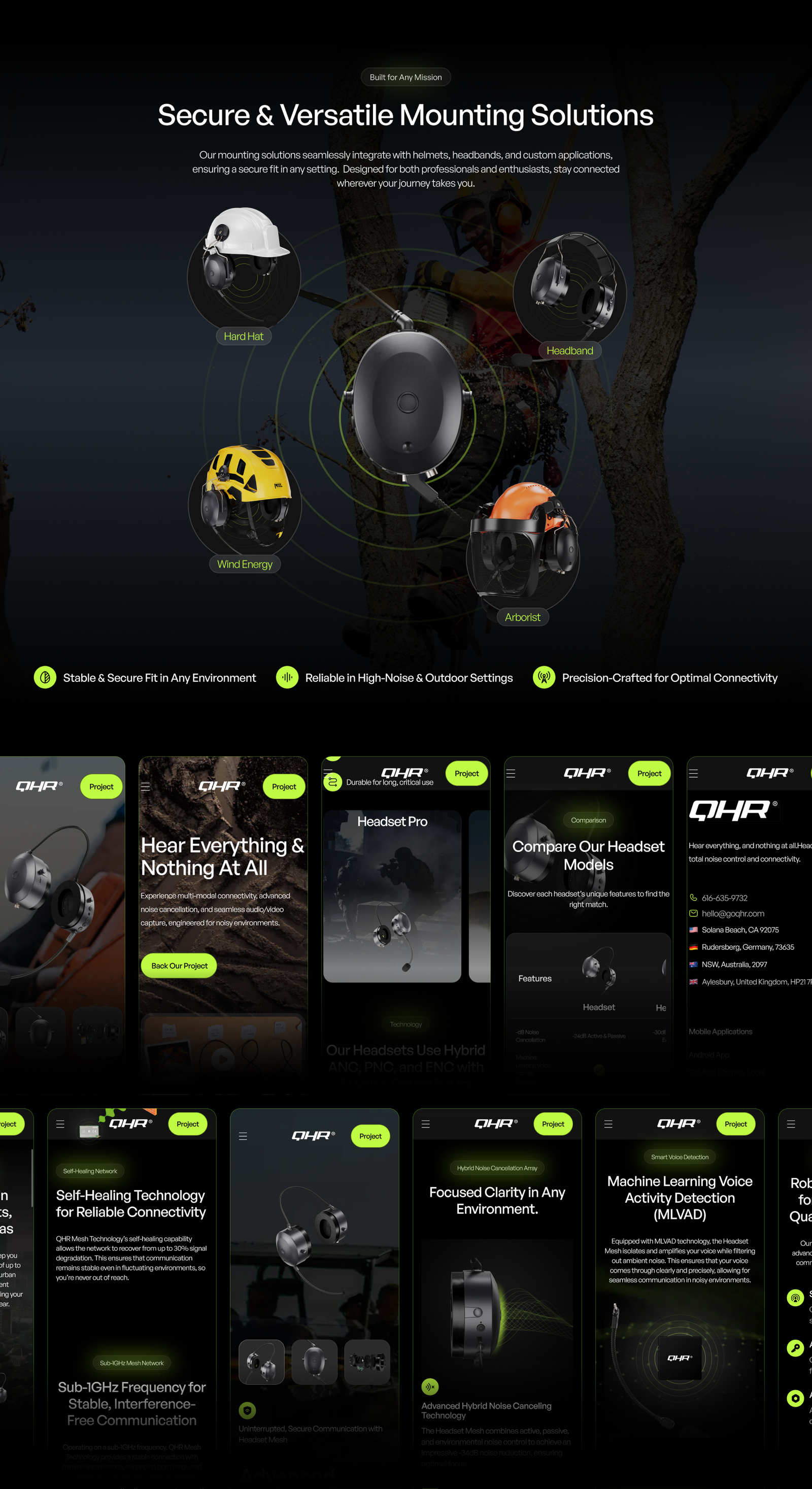 Headset Accessories Website – Figma to Shopify