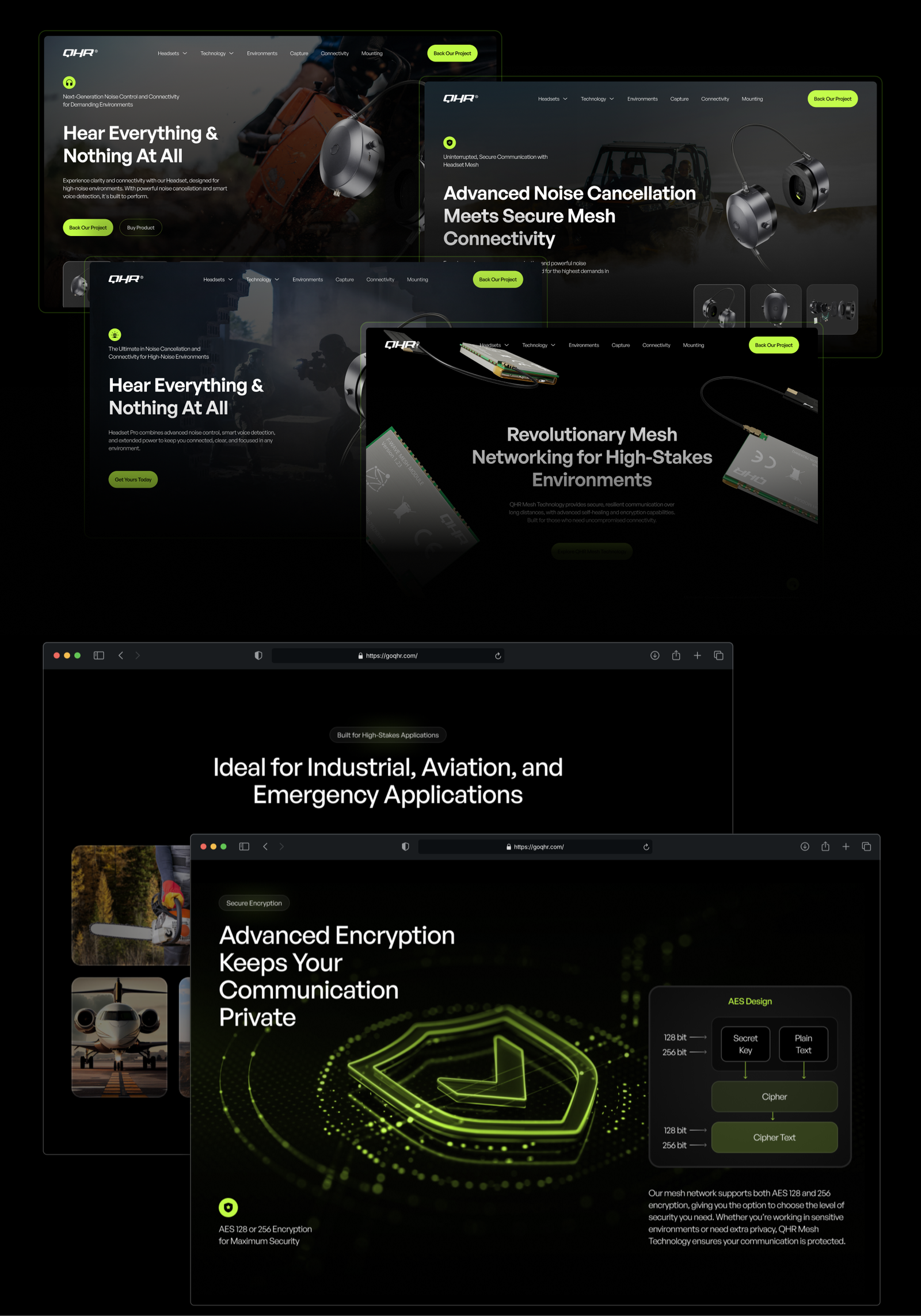 Headset Accessories Website – Figma to Shopify
