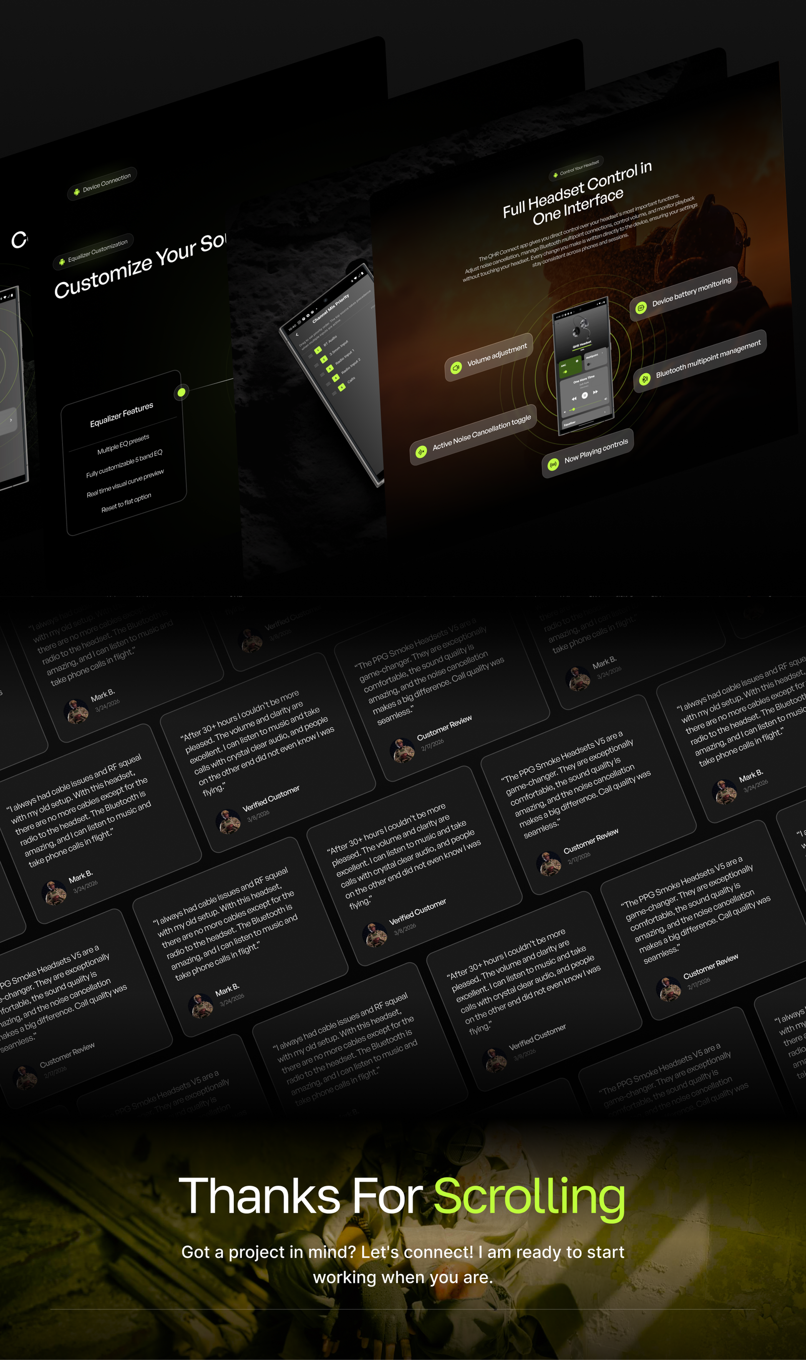 Headset Accessories Website – Figma to Shopify